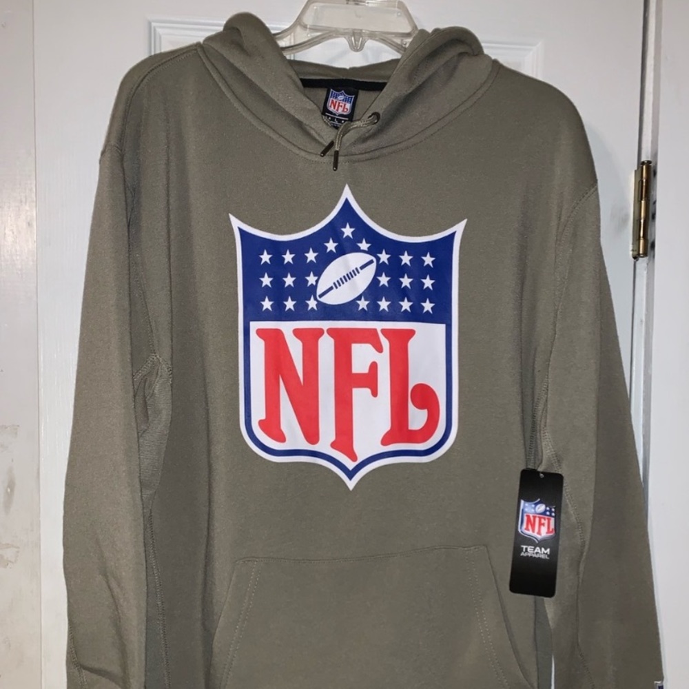 🏈🏟️ NFL National Football League GameDay Olive Green Hoodie 🏟️🏈